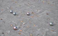Boccia spielen im Kurpark Bad Griesbach