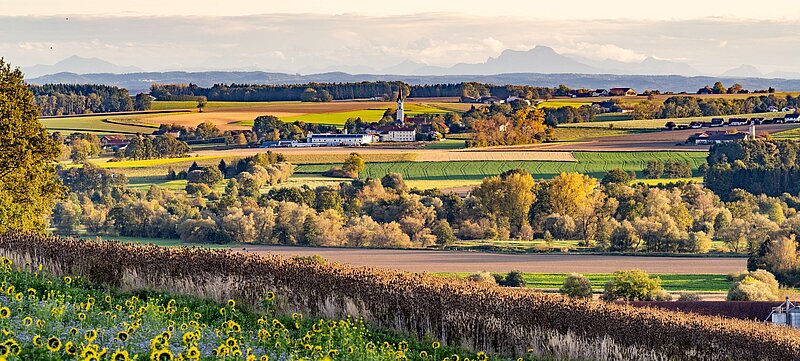 Rottaler Hügellandschaft rund um Bad Griesbach