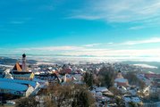 Bad Griesbacher Altstadt im Winter