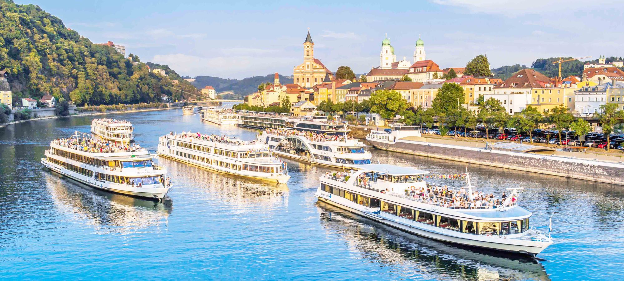 Donauschifffahrt in Passau