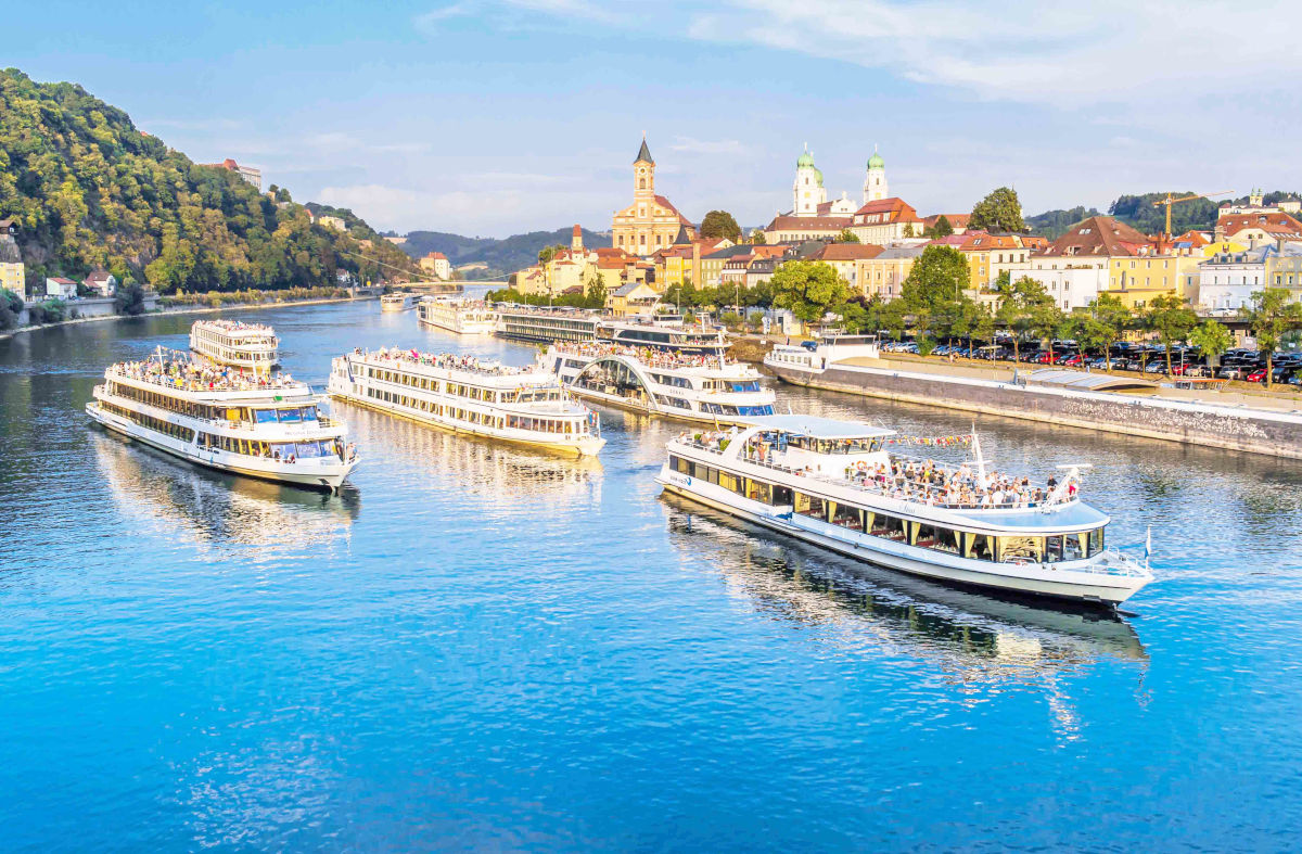 Ausflugsziel Donauschifffahrt Passau Bad Griesbach