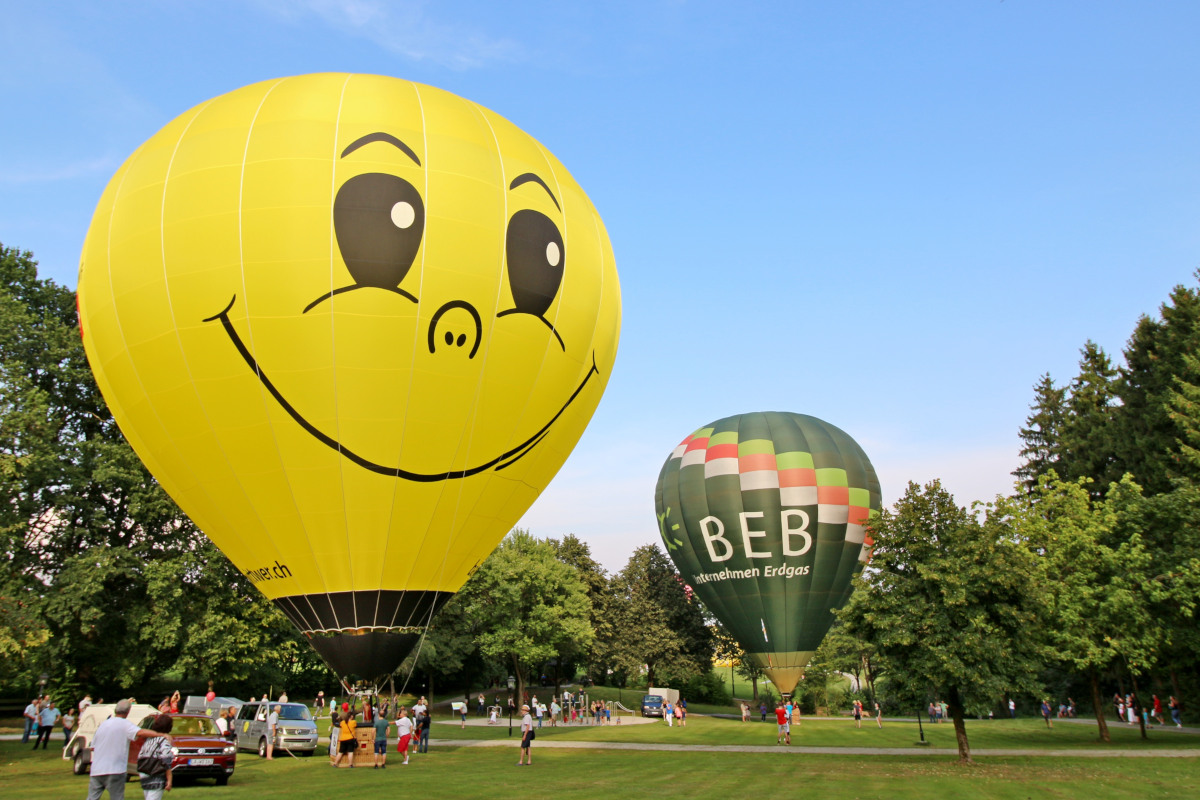 Ballooning des Ballonhafens Bad Griesbach