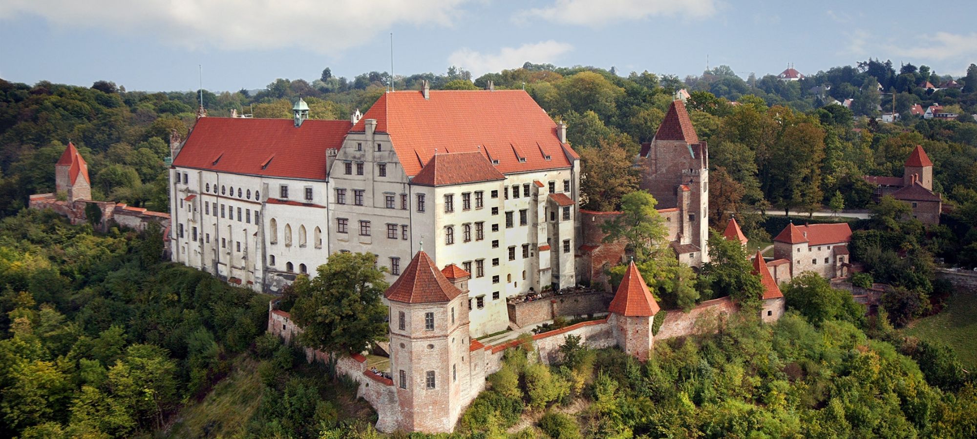 Die Burg Trausnitz in Landshut